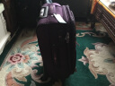 兰博军刀（Rambo Saber）行李箱牛津布拉杆箱商务旅行箱登机箱帆布密码箱超大容量箱子软箱 086A紫色 20英寸 实拍图