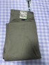 吉普（JEEP）纯棉休闲裤男士春夏薄款宽松直筒中年商务高腰深档长裤子 浅绿（薄款） 33码(腰围2尺6 ) 实拍图