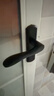 固特（GUTE）卫生间门锁室内卧室门锁无钥匙厕所浴室洗手间房门锁哑黑色通用款 实拍图