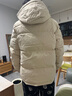 雅鹿蓄热短款羽绒服女2025年新款时尚休闲宽松小个子保暖时尚羽绒外套 暖冬米 M (160) 【建议110-125斤】 实拍图
