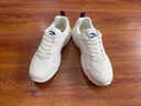安踏男鞋运动鞋子男春秋季皮面透气休闲鞋防滑耐磨老爹鞋男款 象牙白-2 42 实拍图