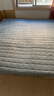 床垫软垫家用加厚宿舍学生单人榻榻米垫子海绵垫褥子租房专用垫被 蜜格蓝【新疆棉花填充 】厚8cm 200X220cm 实拍图