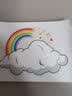 招吉猫 心情彩虹车贴个性创意卡通车身贴遮挡划痕贴油箱盖汽车装饰贴纸 晴空彩虹车贴 实拍图