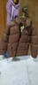 骆驼（CAMEL）户外羽绒服600蓬男女新款短款厚外套面包服 实拍图