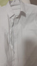 罗蒙儿童短袖白色衬衫春夏新款男童女童衬衣校园服饰演出上衣 白色140 实拍图
