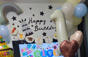 多美忆生日场景布置生日气球儿童女孩男孩气球装饰周岁生日布置奶兰套装 实拍图