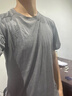 迪卡侬运动短袖T恤速干衣男轻盈透气有氧健身运动T恤男浅4108226烟灰色L 实拍图
