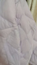 雪中飞轻薄短款羽绒服打底女小V领鸭绒保暖舒适短外套 丁香紫 S 实拍图