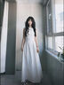 GARNUO白色连衣裙子女夏季2025新款法式气质高级感无袖背心收腰显瘦长裙 白色【无袖长款】 S 【80-100斤】 实拍图