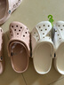 CROCS卡骆驰洞洞鞋贝雅男鞋女鞋轻便耐磨一脚蹬拖鞋休闲鞋|10126 裸粉-6PI 37 /38(230mm) 实拍图