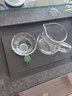 神雕（SHEN DIAO）耐热玻璃功夫茶具配件加厚公道杯带过滤茶漏分茶器茶海公杯过滤网 大玉雅公杯(400毫升)+龙头茶漏 实拍图