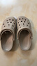 CROCS卡骆驰洞洞鞋贝雅男鞋女鞋轻便耐磨一脚蹬拖鞋休闲鞋|10126 卵石色-2V3 36 /37(220mm) 实拍图