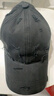 啄木鸟破洞棒球帽子男女通用斜纹棉鸭舌帽显脸小加大加宽帽檐软顶遮阳帽 灰色 均码 帽围可调(头围55-60cm) 实拍图
