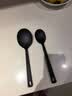 MUJI 硅胶料理勺 勺子长柄汤勺分菜勺 长25cm 4A 实拍图