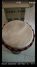 名森非洲鼓儿童成人初学演奏丽江手鼓实木羊皮鼓 10英寸 雕刻款 实拍图