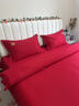 新婚喜庆200S全棉长绒棉四件套简约高端红色床单被套结婚床上用品 素雅婚典【精美礼盒包装】 1.5米床单款（适合被芯200*230） 实拍图