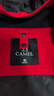 骆驼（CAMEL）三防冲锋衣户外登山服防风防水防污三合一运动外套 AD12263514X,抓绒内胆耀眼红男女 XS 实拍图