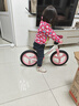 凤凰（Phoenix）平衡车儿童平衡车1-3岁凤凰儿童平衡车4-6岁宝宝平衡车儿童滑步车 14寸公主粉丨一体轮+闪光灯+礼包 实拍图