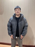 波司登（BOSIDENG）冬季羽绒服男士宽松短款休闲加厚连帽圆领休闲百搭外套 【店长推荐】星尘灰8F63 XL 185/104A 体重约155-170斤 实拍图