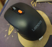 联想（Lenovo） 无线蓝牙双模鼠标 便携办公鼠标 人体工程学设计 适用台式机一体机笔记本平板 Howard黑色 实拍图