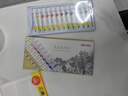 得力（deli）12色5ml中国画颜料水墨山水画画画文房四宝绘画彩绘色彩入门套装考试双十一热门商品 实拍图