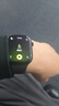Apple/苹果 Watch S11 智能手表GPS款46毫米亮黑色铝金属表壳黑色运动型表带S/M MEVG4CH/B 实拍图