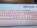 飞利浦（PHILIPS）SPT6348 无线键鼠套装 办公苹果MAC台式电脑笔记本人体工学键盘鼠标套装企业采购 粉色 实拍图