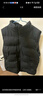 【清仓捡漏】马甲男士休闲百搭加厚秋冬防寒保暖坎肩加棉背心 黑色 3XL 建议150-165斤 实拍图