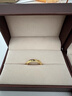 周生生圣诞黄金戒指 足金Amore女款开口戒女生礼物78036R 计价3.65克 实拍图
