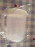 尚品宣印冷水壶塑料凉水壶水杯大容量食品级PP耐高温大水壶冰箱冷泡壶杯子 透明白【小号2200ml】扎壶 耐高温塑料冷泡果茶凉水壶饮料桶 实拍图