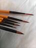 苏拉达(Surada)画笔 水粉笔丙烯颜料画笔油画笔水彩笔儿童绘画笔学生美术国画颜料画画勾线笔 6支套装DIY239 速写 马克笔绘画 实拍图