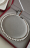 京润珍珠项链韵华淡水真珍珠银项链送妈妈闺蜜女年轻高级生日礼物 实拍图