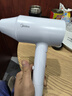 美的（Midea）八千万蓝光负离子护发电吹风 折叠便携吹风机 大功率吹风筒FZ101(LN)  1800W 节日/生日礼物推荐 实拍图