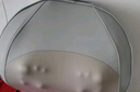奥克斯（AUX）颈椎按摩器按摩枕多功能呵护全身按摩仪颈肩背腰部家用靠垫热敷生日礼品礼物送长辈父母亲高档实用 【经典插电米色】20D仿人手摩+加大加厚+三档调节 送爸爸妈妈男女老师七夕情人女神节日高档实 实拍图
