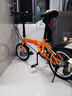 大行（DAHON）KT610折叠自行车16英寸单速男女学生上班上学城市通勤单车 橙色 实拍图