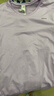 迪卡侬（DECATHLON）速干T恤男女运动户外健身宽松快干吸汗跑步短袖QUMM MH100 女款-薰衣紫 S 实拍图