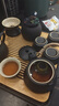京东京造 茶具整套 功夫茶具陶瓷套装茶壶茶杯茶盘【黑陶提梁壶】 12件套  实拍图
