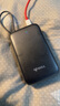 公牛（BULL）[3C认证]自带线充电宝20000毫安时 20W/22.5W快充移动电源 适用于苹果华为小米等可上飞机 卵石灰 实拍图