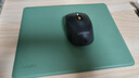 得力（deli）皮质鼠标垫 办公家用皮质桌垫鼠标桌垫 学生宿舍写字桌绿色皮革鼠标垫 (260*210mm）LN100 实拍图