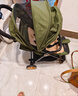 宝宝好a5婴儿推车可坐可躺口袋推车轻便儿童车折叠伞车宝宝手推车婴儿车 A5-不焦绿 实拍图