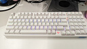 雷柏（Rapoo）V500PRO-98升级款 98键有线背光机械键盘 炫酷RGB侧灯游戏吃鸡办公全键无冲可编程键盘 白色茶轴 实拍图