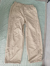 优衣库女装休闲长裤/休闲运动裤降落伞裤子防晒裤475820 31 米色 S /155/62A 实拍图