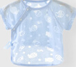 优奇新生婴儿儿衣服初生半背衣夏季款宝宝上衣夏天衣服薄款和尚服夏装 实拍图