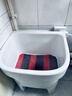 FANAI拖把池阳台小号陶瓷洗拖布池台控墩布池家用卫生间方形自动下水器 【手动款】40cm+下水器 实拍图