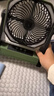 倍量（Doublepow）充电风扇户外露营大风力超长续航便携桌面家用宿舍床上风扇 【升级续航/20000毫安时】绿色 实拍图