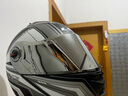 LS2头盔358-370-353镜片彩色高清镜片原装配件 FF370-394-325银色镜片 实拍图