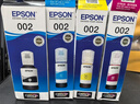 爱普生（EPSON） 002原装墨水L4266/4268/4269/6268/6278/6298/6279打印机 4只装（1黑3彩） 原装 实拍图