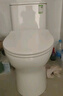 九牧（JOMOO）马桶家用一级水效防臭卫浴虹吸式马桶坐便器大冲力抗菌卫生间坐厕 【镇店热卖-旋冲升级】11370 305坑距(2515城包安装) 实拍图