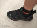 希慕驰（XIMUCHI）品牌 运动休闲鞋男 新款飞织网面透气鞋子男 黑色防臭网面男鞋 黑灰色单里 38 标准皮鞋尺码 实拍图