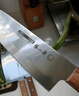 张小泉华曜大马士革钢六件刀具套装 套刀 菜刀斩骨刀小厨刀水果刀磨刀器刀具全套D300211 实拍图